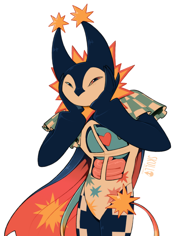 Flat Color Halfbody